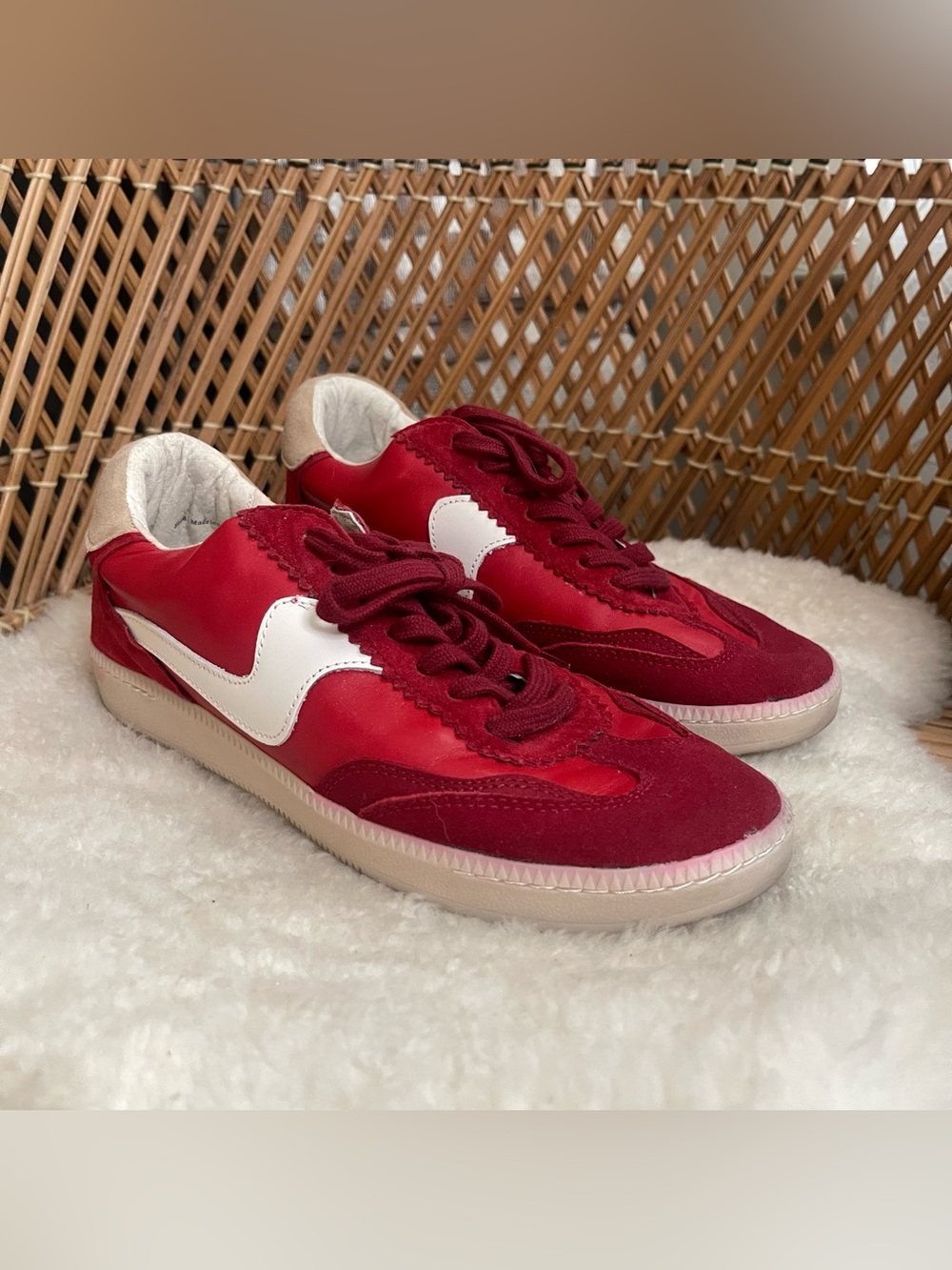 Dolce Vita Notice Sneaker in Red